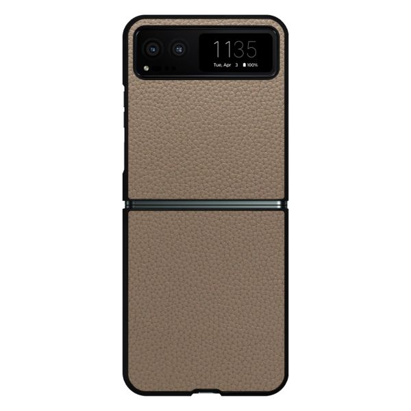 [ LOOF LUXURY-SHELL ] motorola razr 40 / 40s  スマホケース 本革 薄型 軽量 背面ケース シンプル レザーケース [ motorola razr 40 / 40s ]