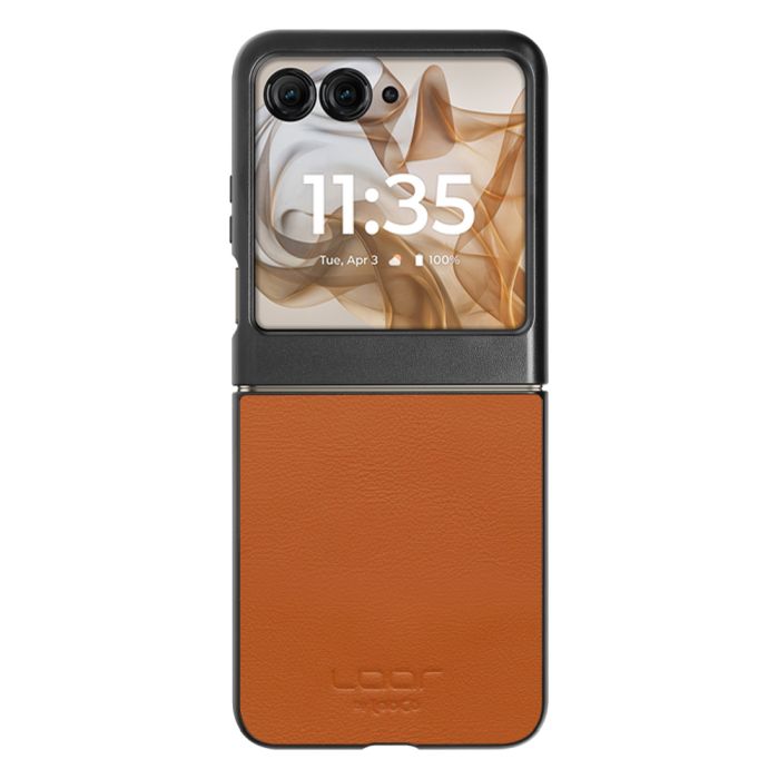 [ LOOF BASIC-SHELL ] motorola razr 50d / 60d  ケース カバー スマホケース 本革 レザー シンプル ストラップホール [ motorola razr 50d / 60d ]