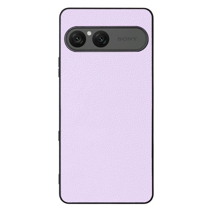 [ LOOF LUXURY-SHELL ] Xperia 10 VIII  スマホケース 本革 薄型 軽量 背面ケース ストラップホール シンプル レザーケース [ Xperia 10 VIII ]