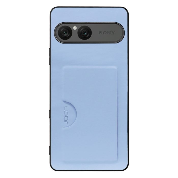 [ LOOF SKIN SLIM-SLOT ] Xperia 10 VIII  スマホケース 背面 ケース カバー ハードケース カード収納 PUレザー ストラップホール [ Xperia 10 VIII ]