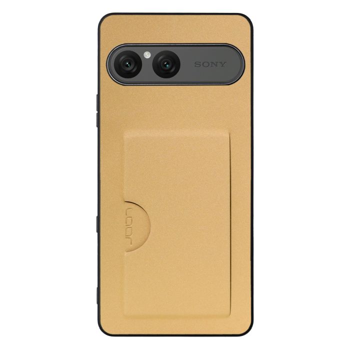 [ LOOF SKIN SLIM-SLOT ] Xperia 10 VIII  スマホケース 背面 ケース カバー ハードケース カード収納 PUレザー ストラップホール [ Xperia 10 VIII ]