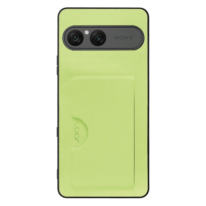 [ LOOF SKIN SLIM-SLOT ] Xperia 10 VIII  スマホケース 背面 ケース カバー ハードケース カード収納 PUレザー ストラップホール [ Xperia 10 VIII ]
