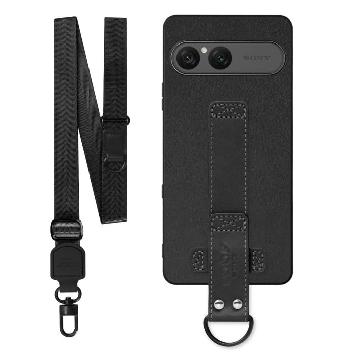[ LOOF STRAP-SHELL (ロング+ Ver.) ] Xperia 10 VIII  スマホケース 背面 ケース カバー ハードケース ショルダーベルト  本革 [ Xperia 10 VIII ]