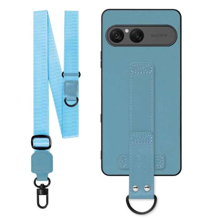 [ LOOF STRAP-SHELL (ロング+ Ver.) ] Xperia 10 VIII  スマホケース 背面 ケース カバー ハードケース ショルダーベルト  本革 [ Xperia 10 VIII ]
