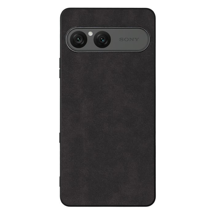 [ LOOF ALCANTARA-SHELL ] Xperia 10 VIII  ケース カバー スマホケース アルカンターラ シンプル ストラップホール [ Xperia 10 VIII ]