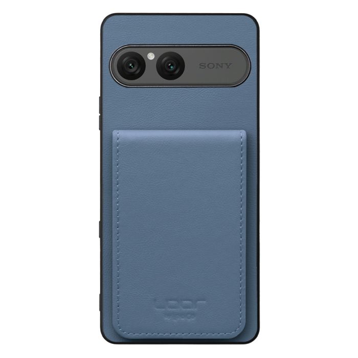 [ LOOF BASIC-SHELL SLIM CARD 4カード ] Xperia 10 VIII  ケース 背面 カード収納 カード入れ カードポケット カバー スマホケース 薄型 大容量 本革 [ Xperia 10 VIII ]