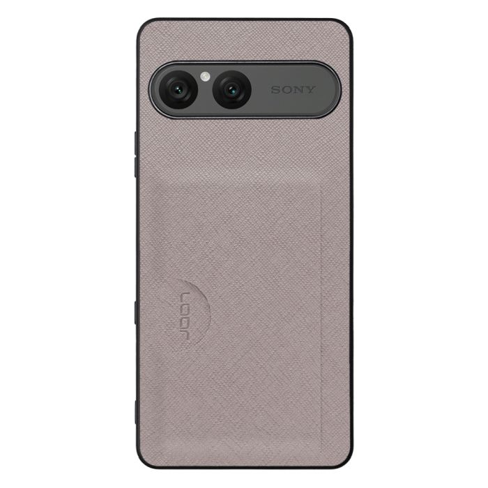 [ LOOF CASUAL-SLOT ] Xperia 10 VIII  スマホケース 背面 カード入れ カードポケット ケース カバー ハードケース カード収納 ストラップホール [ Xperia 10 VIII ]