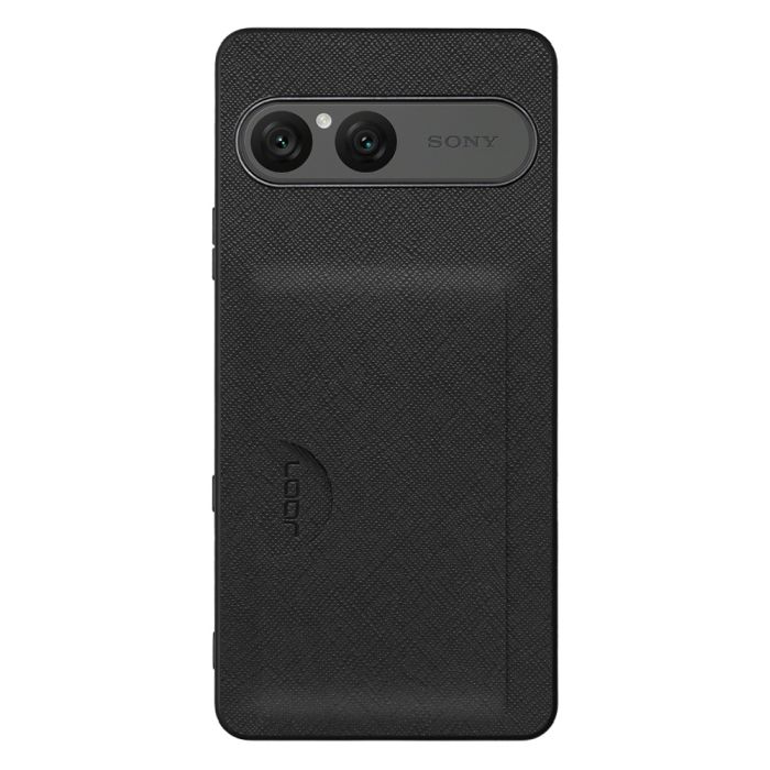 [ LOOF CASUAL-SLOT ] Xperia 10 VIII  スマホケース 背面 カード入れ カードポケット ケース カバー ハードケース カード収納 ストラップホール [ Xperia 10 VIII ]