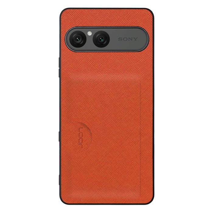 [ LOOF CASUAL-SLOT ] Xperia 10 VIII  スマホケース 背面 カード入れ カードポケット ケース カバー ハードケース カード収納 ストラップホール [ Xperia 10 VIII ]