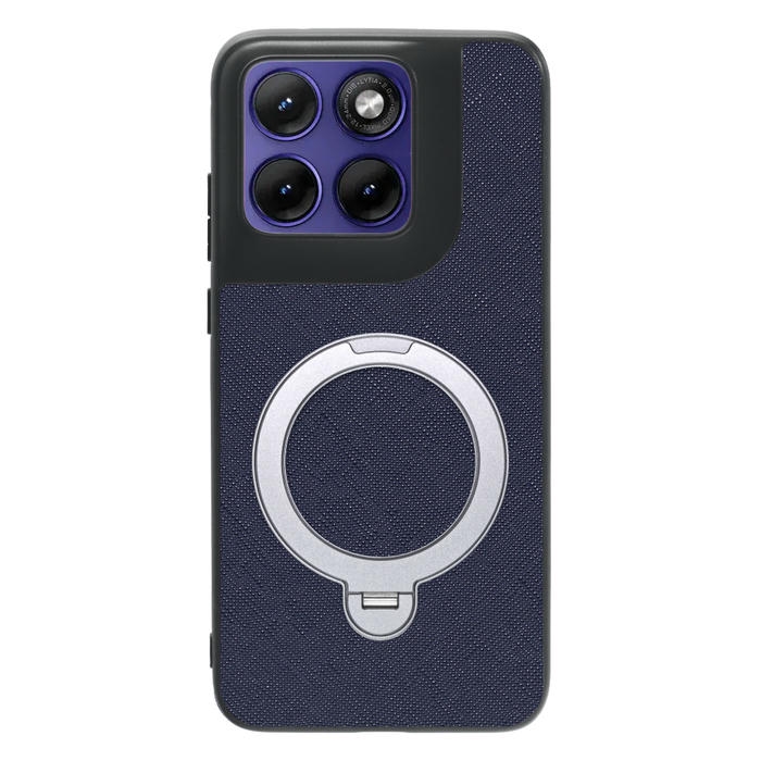 [ LOOF MAG-RING ] motorola edge 70 fusion  スマホケース 背面 ケース カバー ハードケース マグネット内蔵の薄型多機能リング付 スタンド [ motorola edge 70 fusion ]