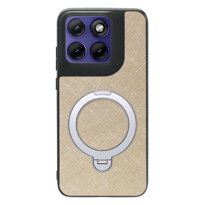 [ LOOF MAG-RING ] motorola edge 70 fusion  スマホケース 背面 ケース カバー ハードケース マグネット内蔵の薄型多機能リング付 スタンド [ motorola edge 70 fusion ]