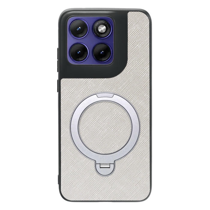 [ LOOF MAG-RING ] motorola edge 70 fusion  スマホケース 背面 ケース カバー ハードケース マグネット内蔵の薄型多機能リング付 スタンド [ motorola edge 70 fusion ]