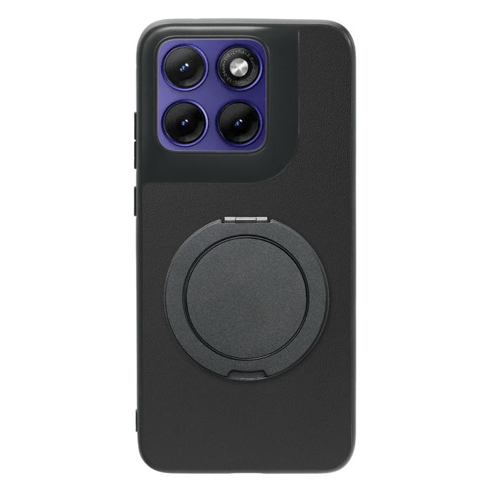 [ LOOF RING-SHELL (シンプル Ver.) ] motorola edge 70 fusion  スマホケース 背面 ケース カバー ハードケース スマホリング リング付き 本革 ストラップホール [ motorola edge 70 fusion ]