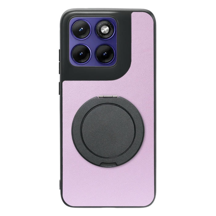 [ LOOF RING-SHELL (シンプル Ver.) ] motorola edge 70 fusion  スマホケース 背面 ケース カバー ハードケース スマホリング リング付き 本革 ストラップホール [ motorola edge 70 fusion ]