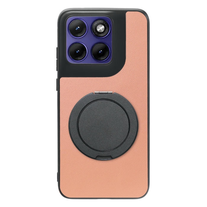 [ LOOF RING-SHELL (シンプル Ver.) ] motorola edge 70 fusion  スマホケース 背面 ケース カバー ハードケース スマホリング リング付き 本革 ストラップホール [ motorola edge 70 fusion ]
