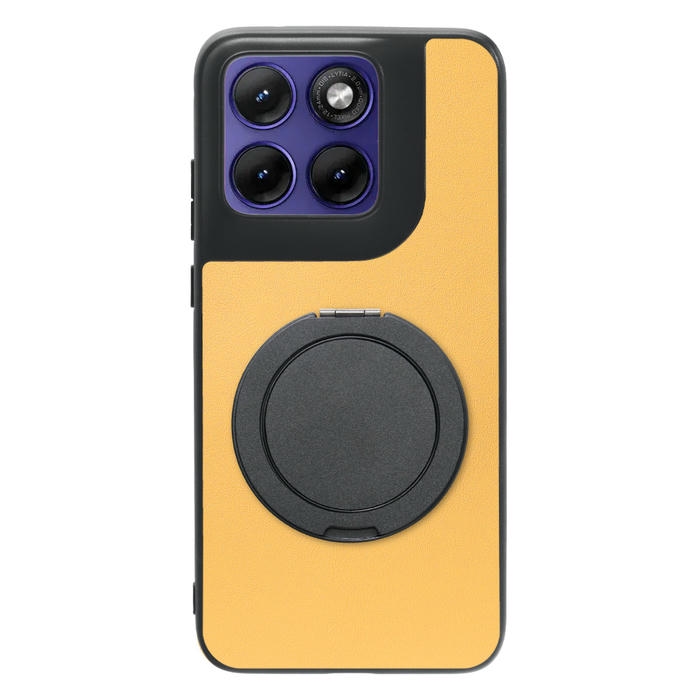 [ LOOF RING-SHELL (シンプル Ver.) ] motorola edge 70 fusion  スマホケース 背面 ケース カバー ハードケース スマホリング リング付き 本革 ストラップホール [ motorola edge 70 fusion ]