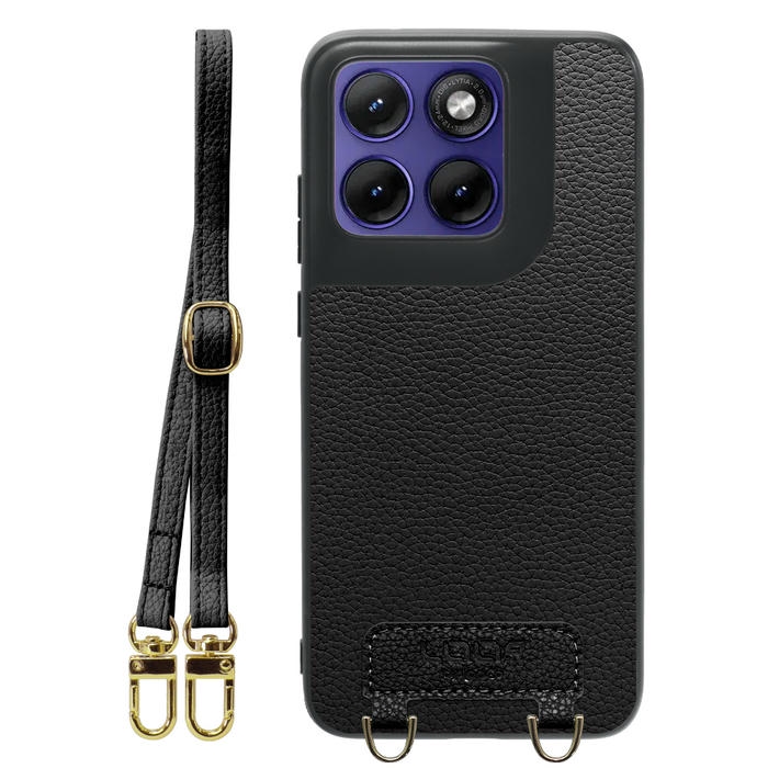 [ LOOF SLING ] motorola edge 70 fusion  ショルダーストラップ付き シンプルでスマート 本革 シェル型ケース ショルダー ストラップ スマホショルダー [ motorola edge 70 fusion ]