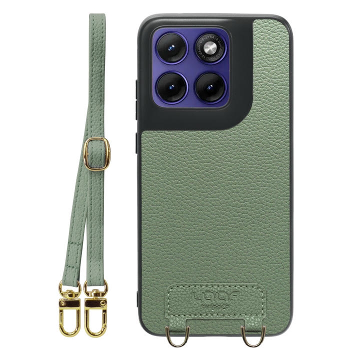 [ LOOF SLING ] motorola edge 70 fusion  ショルダーストラップ付き シンプルでスマート 本革 シェル型ケース ショルダー ストラップ スマホショルダー [ motorola edge 70 fusion ]
