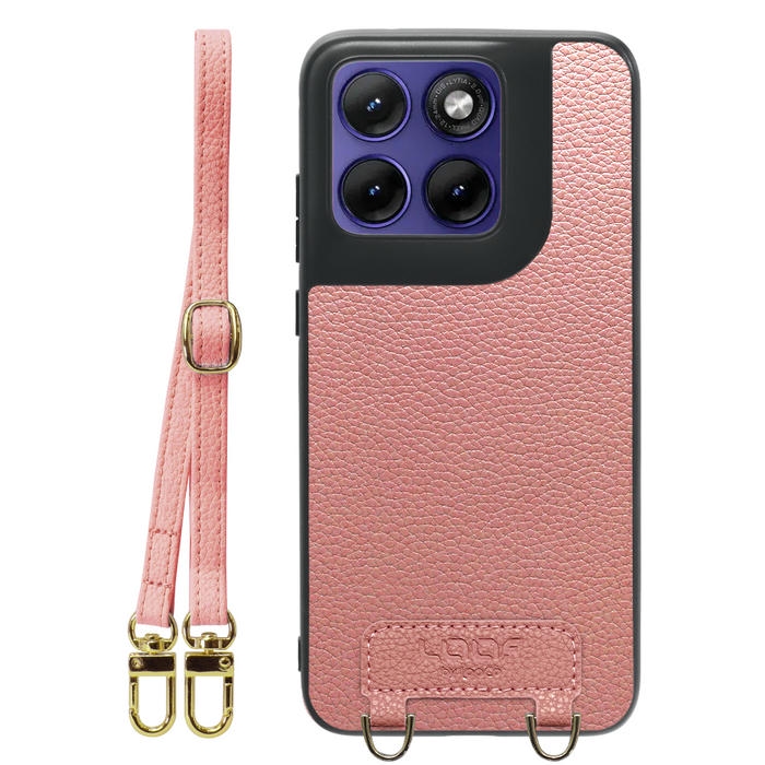 [ LOOF SLING ] motorola edge 70 fusion  ショルダーストラップ付き シンプルでスマート 本革 シェル型ケース ショルダー ストラップ スマホショルダー [ motorola edge 70 fusion ]