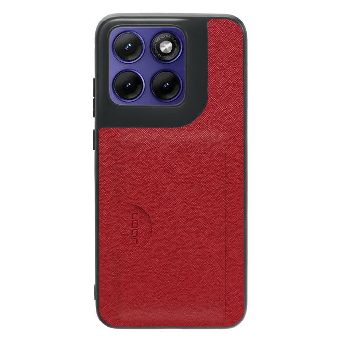 [ LOOF CASUAL-SLOT ] motorola edge 70 fusion  スマホケース 背面 カード入れ カードポケット ケース カバー ハードケース カード収納 ストラップホール [ motorola edge 70 fusion ]