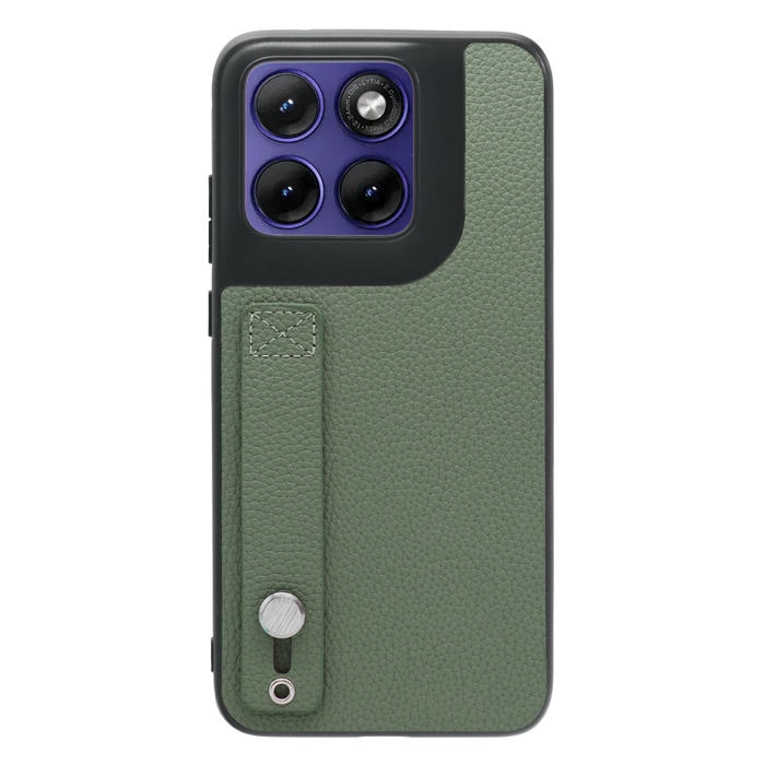 [ LOOF HOLD-SHELL ] motorola edge 70 fusion  スマホケース 背面 ケース カバー ハードケース 背面ベルト 本革 ストラップホール [ motorola edge 70 fusion ]