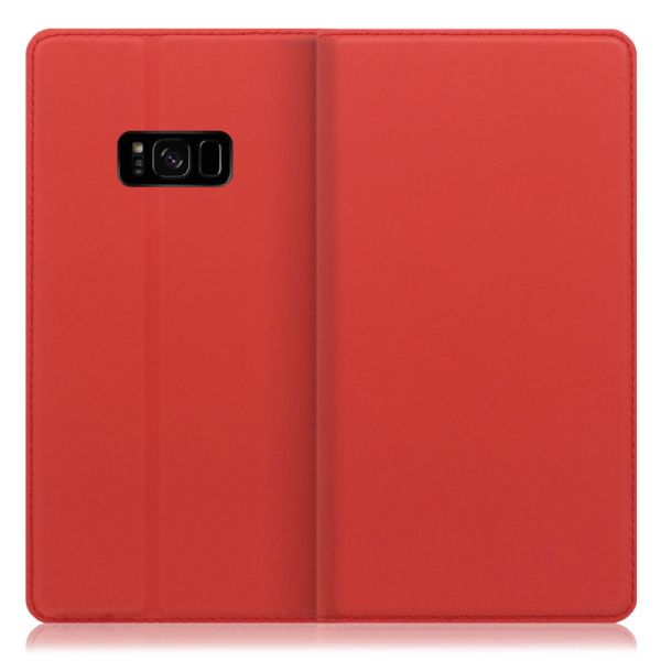 [ LOOF SKIN SLIM ] Galaxy S8 SC-02J / SCV36 galaxys8 スマホケース ケース カバー 手帳型ケース カード収納 マグネット付き ベルトなし [ Galaxy S8 ]