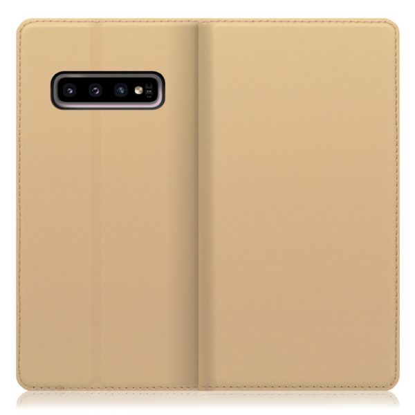 [ LOOF SKIN SLIM ] Galaxy S10 SC-03L / SCV41 galaxys10 スマホケース ケース カバー 手帳型ケース カード収納 マグネット付き ベルトなし [ Galaxy S10 ]