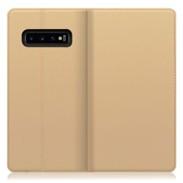 [ LOOF SKIN SLIM ] Galaxy S10+ SC-04L / SCV42 s10plus s10 plus スマホケース ケース カバー 手帳型ケース カード収納 マグネット付き ベルトなし [ Galaxy S10+ ]