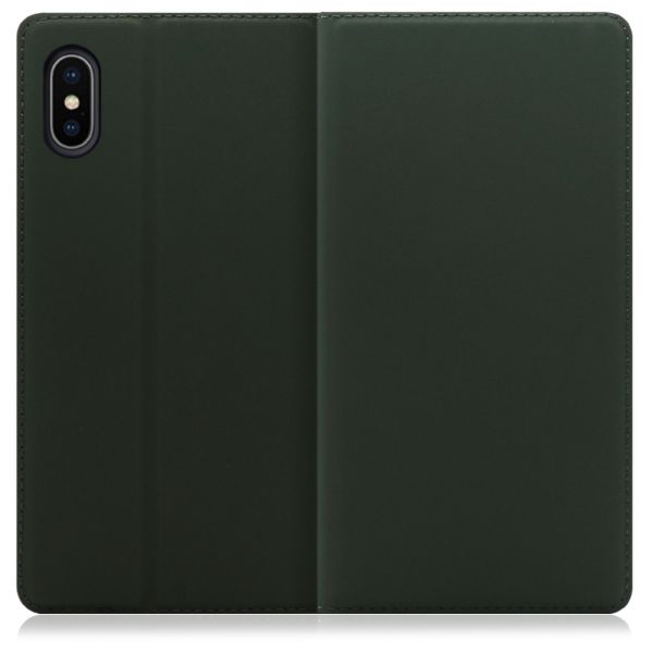 [ LOOF SKIN SLIM ] iPhone X / XS iPhonex iPhonexs スマホケース ケース カバー 手帳型ケース カード収納 マグネット付き ベルトなし [ iPhone X / XS ]