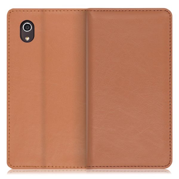 [ LOOF ROYALE ] Android One S4 Androidone S4 androidoneS4 スマホケース ケース カバー 手帳型ケース カード収納 マグネット付き 本革 ベルトなし [ Android One S4 ]