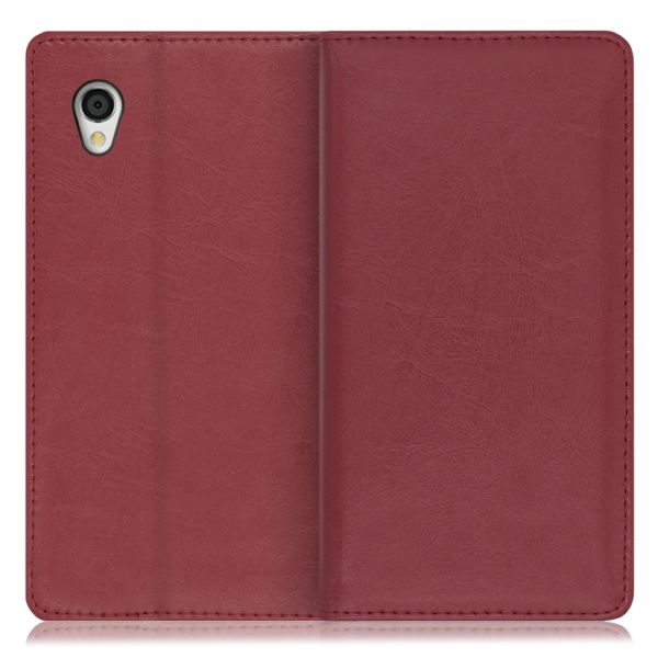 [ LOOF ROYALE ] Android One S5 Androidone S5 androidoneS5 スマホケース ケース カバー 手帳型ケース カード収納 マグネット付き 本革 ベルトなし [ Android One S5 ]