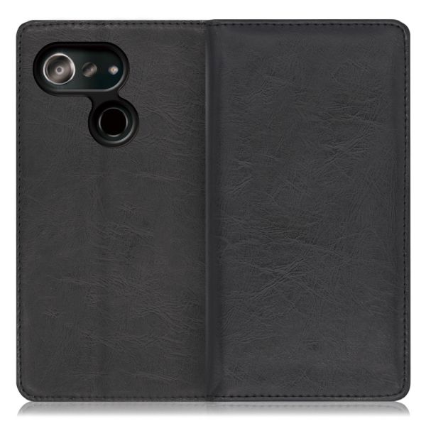 [ LOOF ROYALE ] Android One S6 Androidone S6 androidoneS6 スマホケース ケース カバー 手帳型ケース カード収納 マグネット付き 本革 ベルトなし [ Android One S6 ]