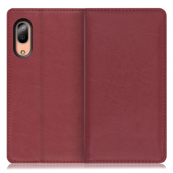 [ LOOF ROYALE ] Android One S7 Androidone S7 androidoneS7 スマホケース ケース カバー 手帳型ケース カード収納 マグネット付き 本革 ベルトなし [ Android One S7 ]