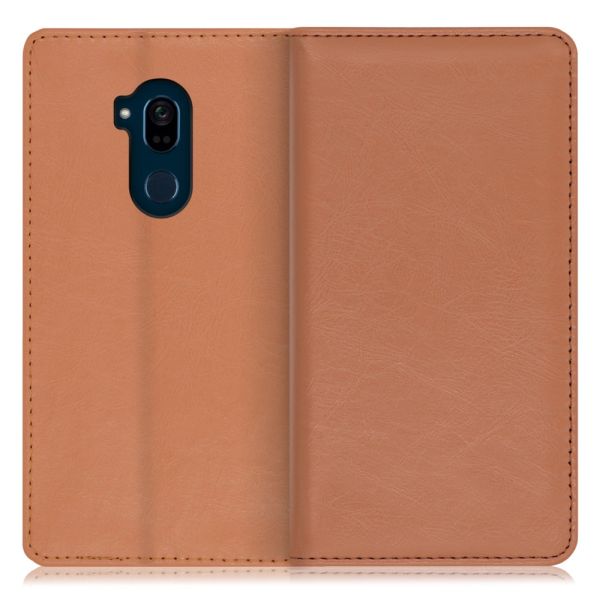 [ LOOF ROYALE ] Android One X5 Androidone X5 androidoneX5 スマホケース ケース カバー 手帳型ケース カード収納 マグネット付き 本革 ベルトなし [ Android One X5 ]