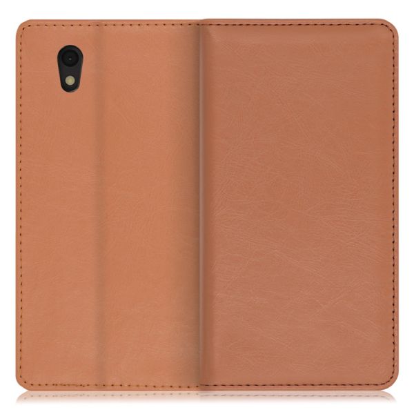 [ LOOF ROYALE ] AQUOS sense / sense lite / sense basic senselite sensebasic スマホケース ケース カバー 手帳型ケース カード収納 マグネット付き 本革 ベルトなし [ AQUOS sense / sense lite / sense basic ]