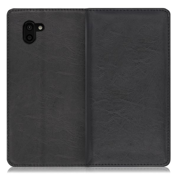 [ LOOF ROYALE ] AQUOS R2 SH-03K / SHV42 / 706SH  スマホケース ケース カバー 手帳型ケース カード収納 マグネット付き 本革 ベルトなし [ AQUOS R2 ]