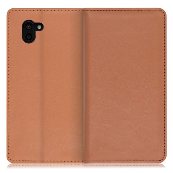 [ LOOF ROYALE ] AQUOS R2 SH-03K / SHV42 / 706SH  スマホケース ケース カバー 手帳型ケース カード収納 マグネット付き 本革 ベルトなし [ AQUOS R2 ]