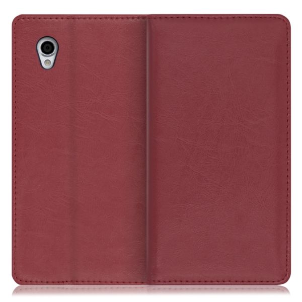 [ LOOF ROYALE ] AQUOS sense plus SH-M07  senseplus senseplus スマホケース ケース カバー 手帳型ケース カード収納 マグネット付き 本革 ベルトなし [ AQUOS sense plus ]