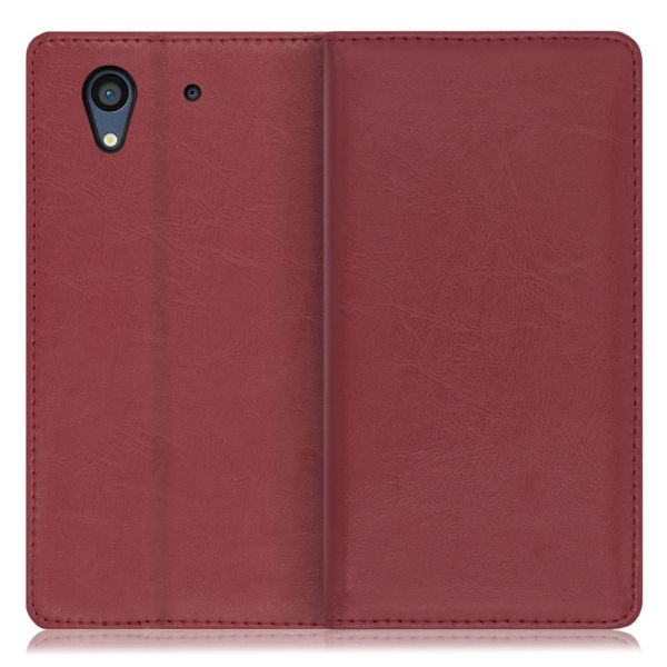 [ LOOF ROYALE ] arrows NX F-01K arrowsNX アローズ FUJITSU FCNT スマホケース ケース カバー 手帳型ケース カード収納 マグネット付き 本革 ベルトなし [ arrows NX F-01K ]