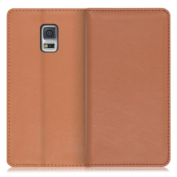 [ LOOF ROYALE ] Galaxy S5 SC-04F galaxys5 スマホケース ケース カバー 手帳型ケース カード収納 マグネット付き 本革 ベルトなし [ Galaxy S5 ]