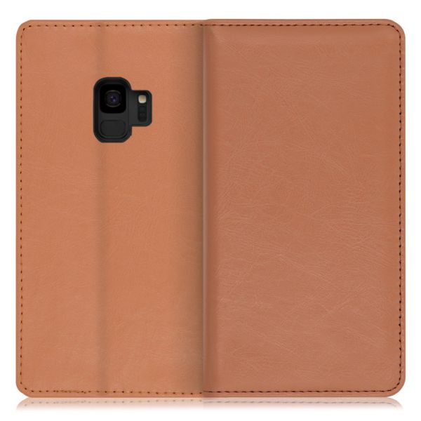 [ LOOF ROYALE ] Galaxy S9 SC-02K / SCV38 galaxys9 スマホケース ケース カバー 手帳型ケース カード収納 マグネット付き 本革 ベルトなし [ Galaxy S9 ]