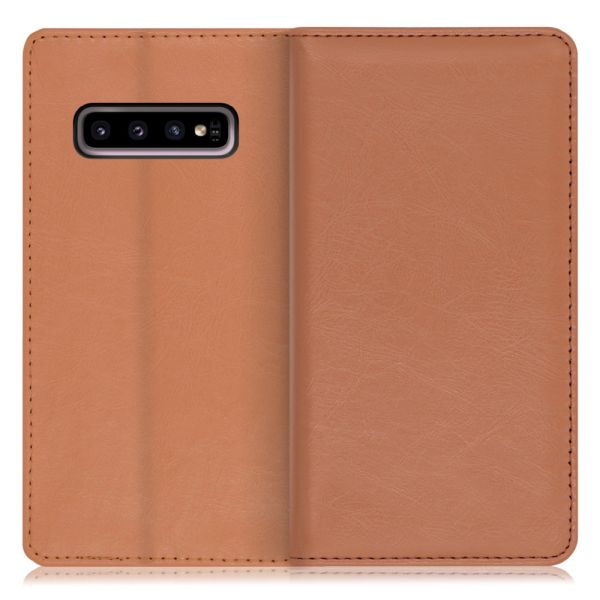 [ LOOF ROYALE ] Galaxy S10 SC-03L / SCV41 galaxys10 スマホケース ケース カバー 手帳型ケース カード収納 マグネット付き 本革 ベルトなし [ Galaxy S10 ]