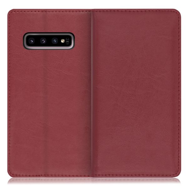 [ LOOF ROYALE ] Galaxy S10 SC-03L / SCV41 galaxys10 スマホケース ケース カバー 手帳型ケース カード収納 マグネット付き 本革 ベルトなし [ Galaxy S10 ]