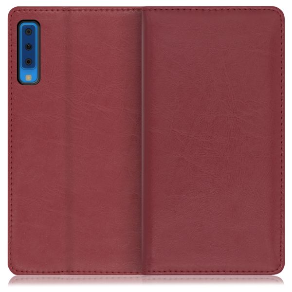 [ LOOF ROYALE ] Galaxy A7 SM-A750C galaxya7 スマホケース ケース カバー 手帳型ケース カード収納 マグネット付き 本革 ベルトなし [ Galaxy A7 ]