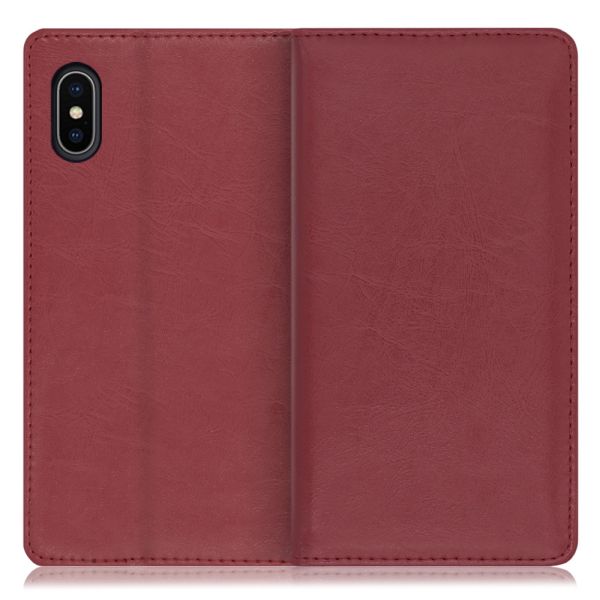 [ LOOF ROYALE ] iPhone X / XS iPhonex iPhonexs スマホケース ケース カバー 手帳型ケース カード収納 マグネット付き 本革 ベルトなし [ iPhone X / XS ]