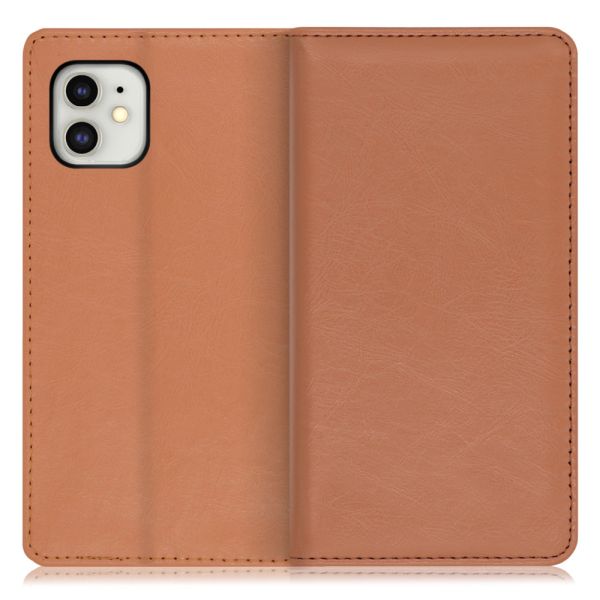 [ LOOF ROYALE ] iPhone 11 iPhone11 スマホケース ケース カバー 手帳型ケース カード収納 マグネット付き 本革 ベルトなし [ iPhone 11 ]