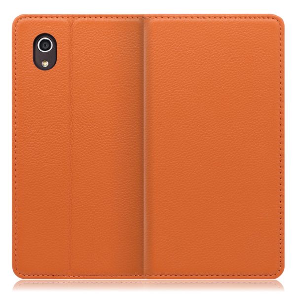 [ LOOF PASTEL ] Android One S4 Androidone S4 androidoneS4 スマホケース ケース カバー 手帳型ケース カード収納 マグネット付き 本革 ベルトなし [ Android One S4 ]