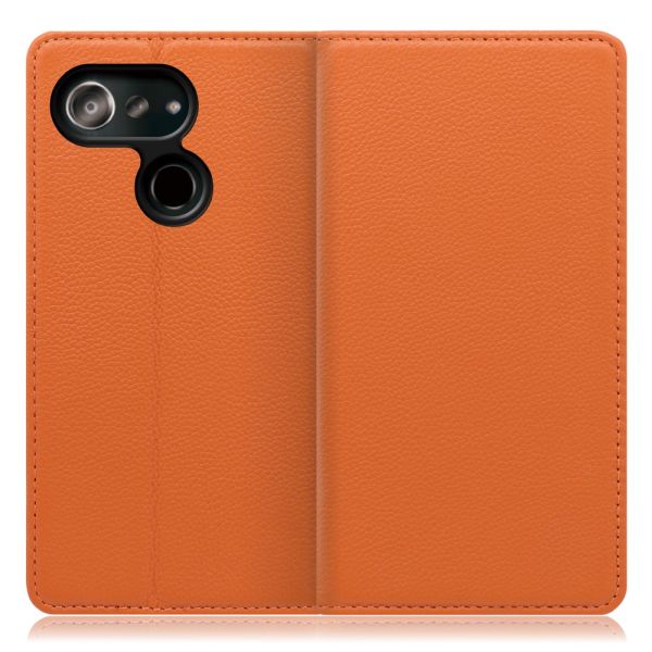 [ LOOF PASTEL ] Android One S6 Androidone S6 androidoneS6 スマホケース ケース カバー 手帳型ケース カード収納 マグネット付き 本革 ベルトなし [ Android One S6 ]