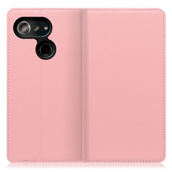 [ LOOF PASTEL ] Android One S6 Androidone S6 androidoneS6 スマホケース ケース カバー 手帳型ケース カード収納 マグネット付き 本革 ベルトなし [ Android One S6 ]
