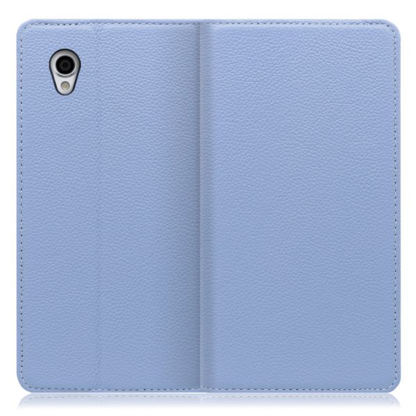 [ LOOF PASTEL ] Android One X4 Androidone X4 androidoneX4 スマホケース ケース カバー 手帳型ケース カード収納 マグネット付き 本革 ベルトなし [ Android One X4 ]